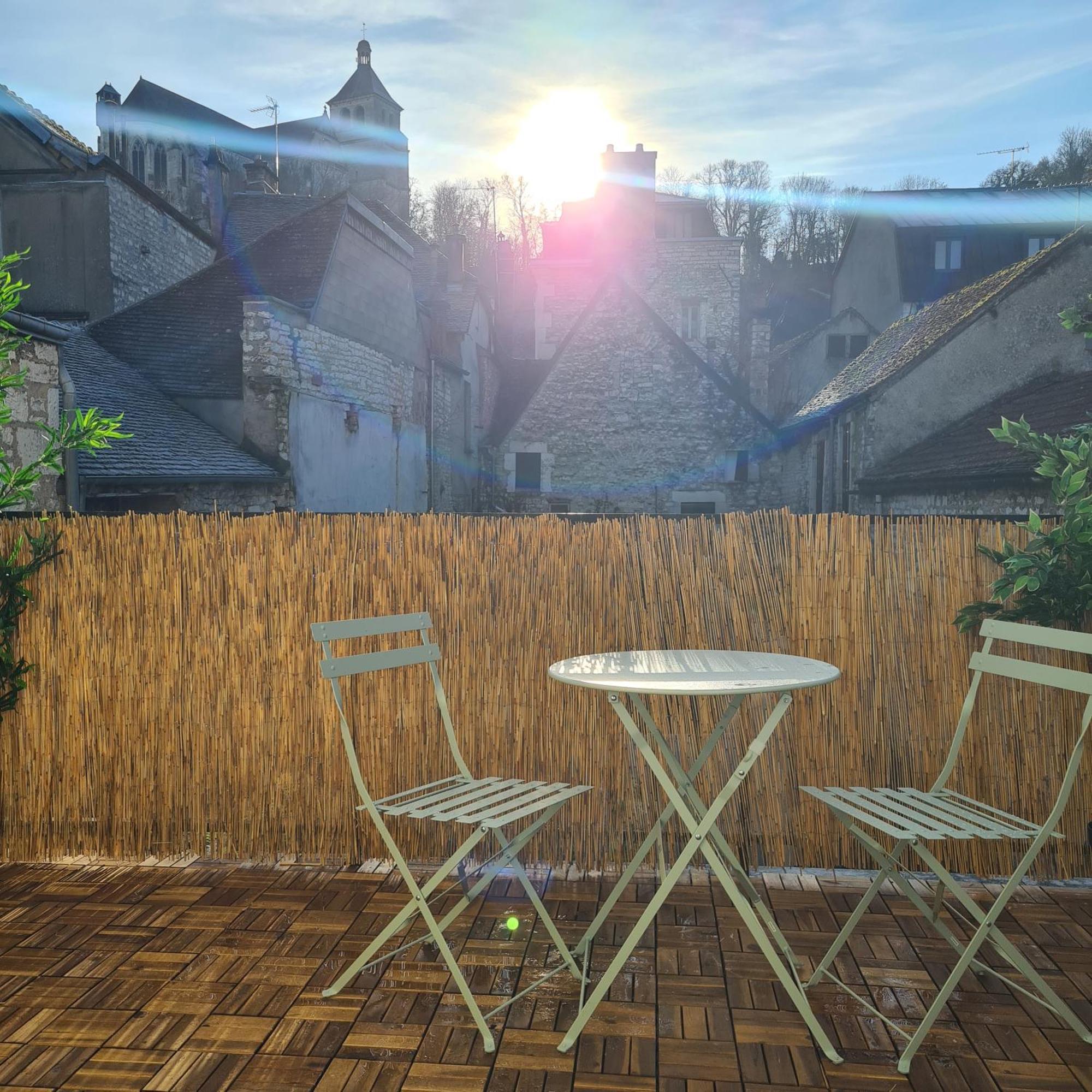 Alba - Terrasse, Local A Velos Et Parking Au Centre Historique Tonnerre Esterno foto
